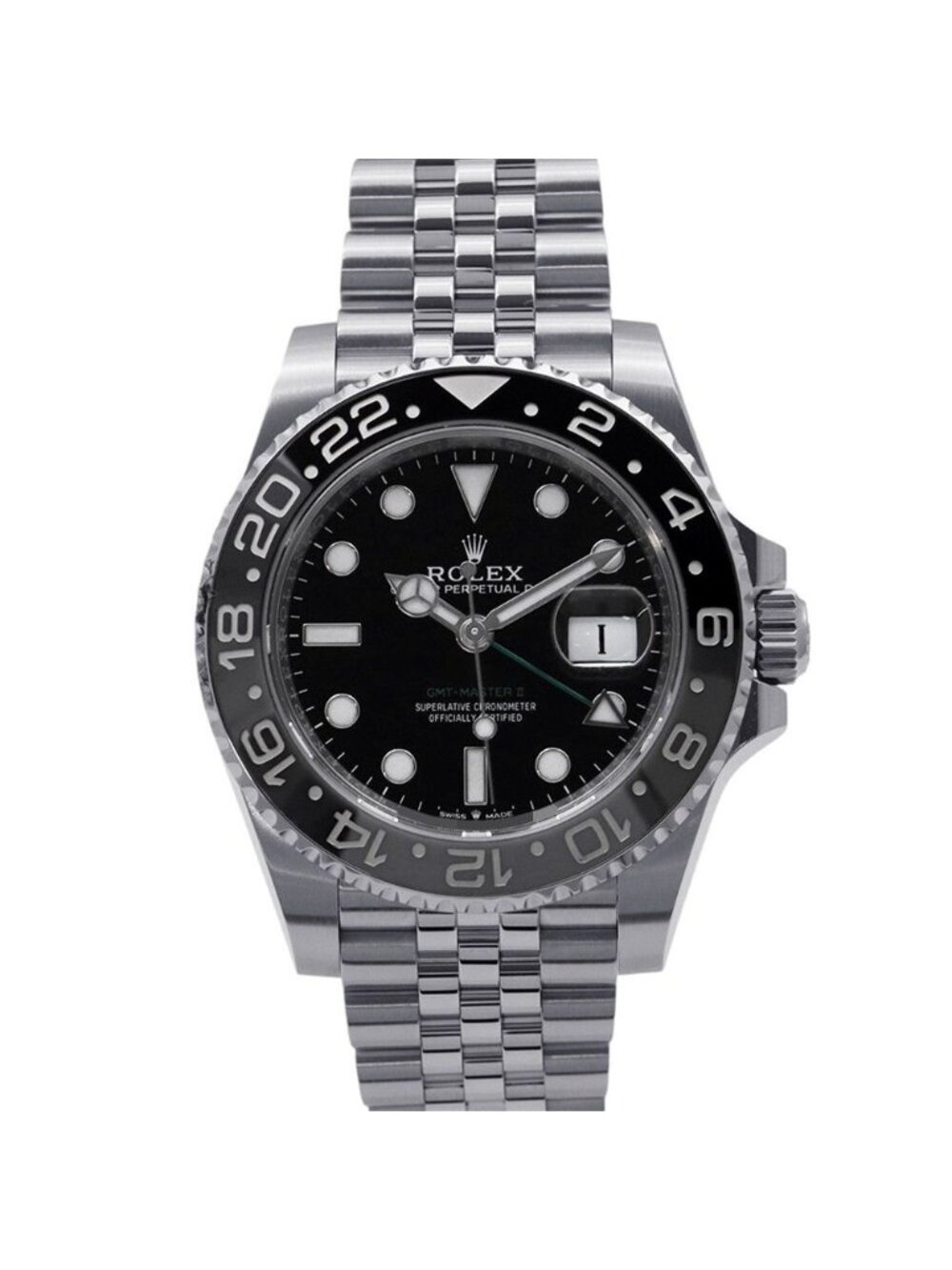 Rolex GMT-Master 2 Roulette Watch Black Dial